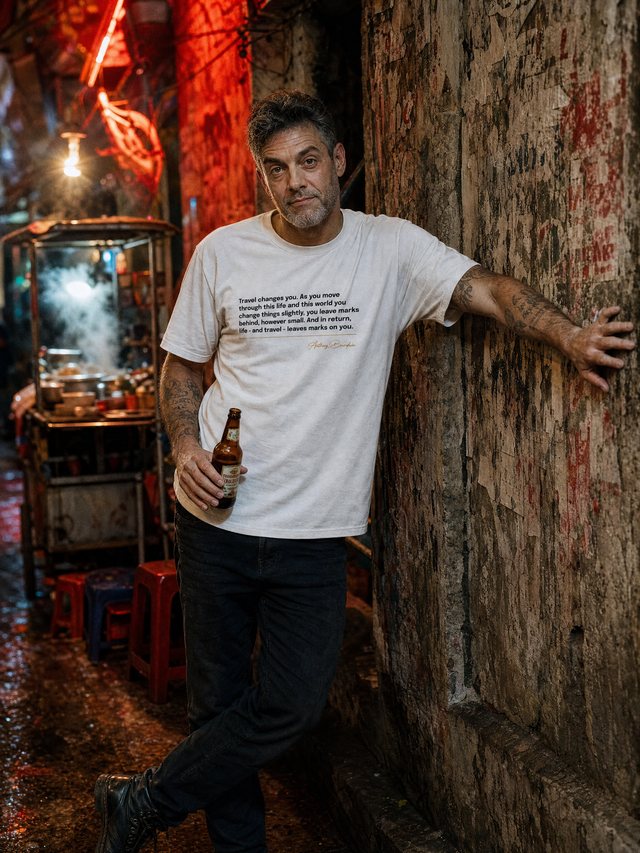 Travel Changes You — Men's Classic T-Shirt in Natural / Cream