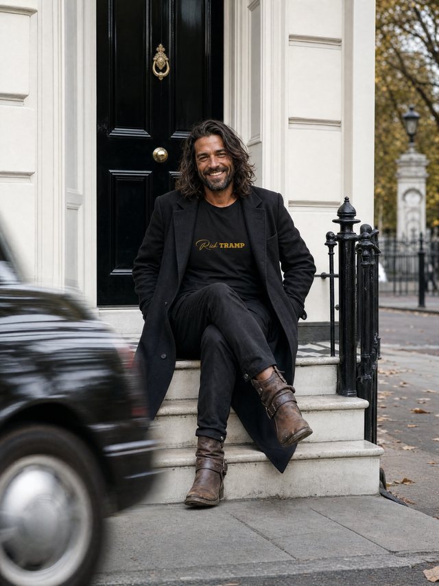 Signature Black — Men's Classic T-Shirt in Black
